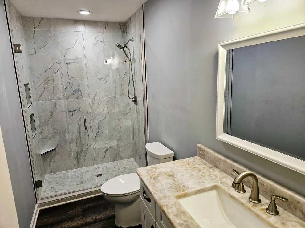 Modern Bathroom Renovation by Kitchen Solvers Of Spring Hill - Photo 9