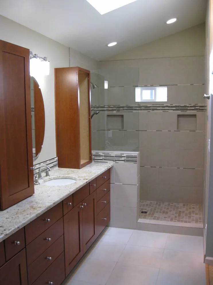Modern Master and Hall Bathroom Renovation by J Davies Builders LLC - Photo 10