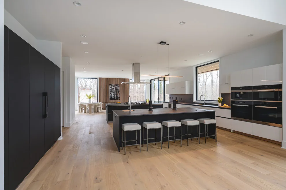 Modern Monochrome Kitchen in McLean VA by UCS Kitchen Design - Photo 14