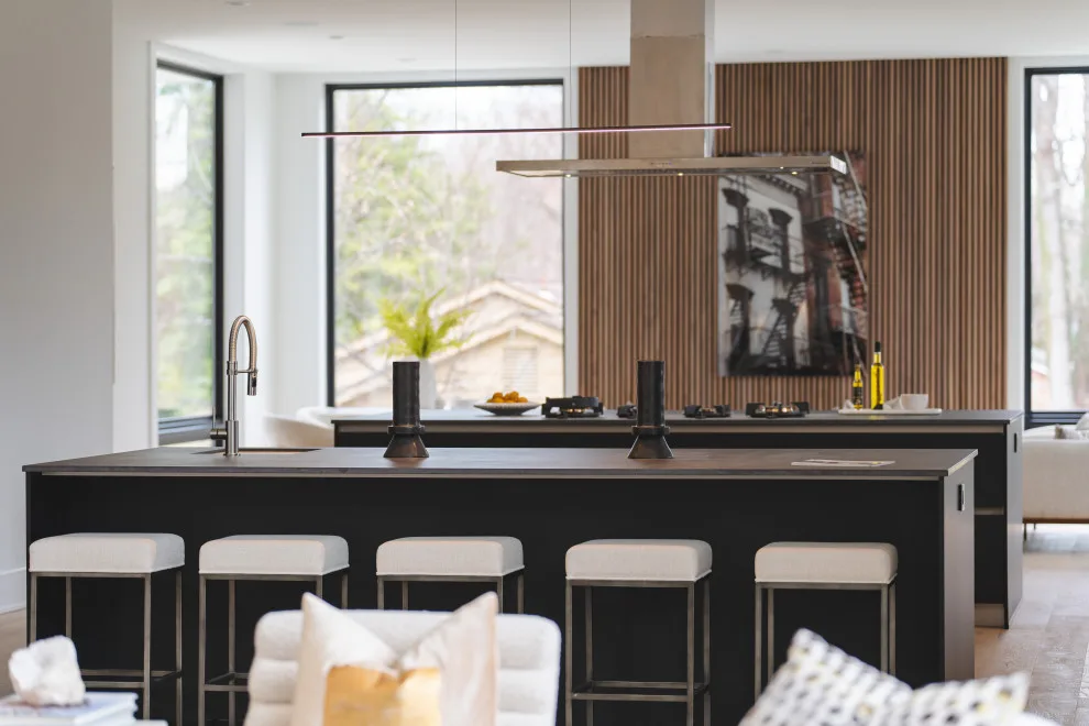 Modern Monochrome Kitchen in McLean VA by UCS Kitchen Design - Photo 22