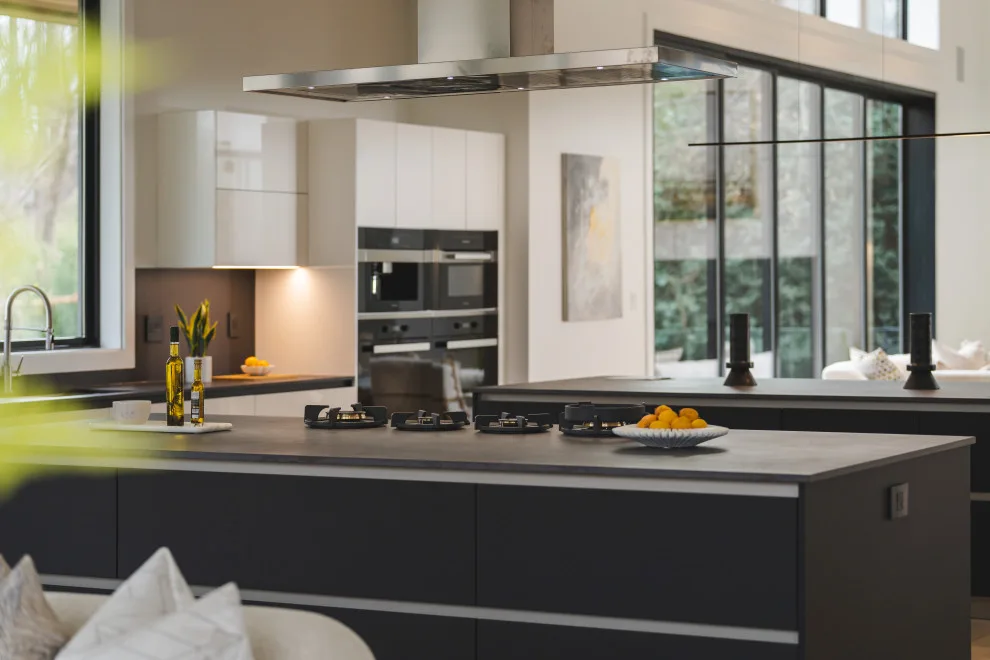 Modern Monochrome Kitchen in McLean VA by UCS Kitchen Design - Photo 6