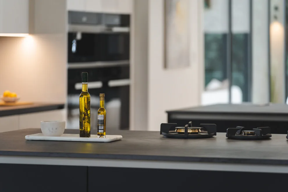Modern Monochrome Kitchen in McLean VA by UCS Kitchen Design - Photo 10