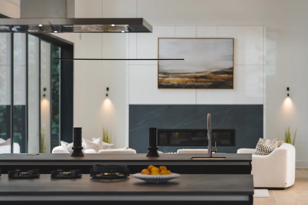 Modern Monochrome Kitchen in McLean VA by UCS Kitchen Design - Photo 7