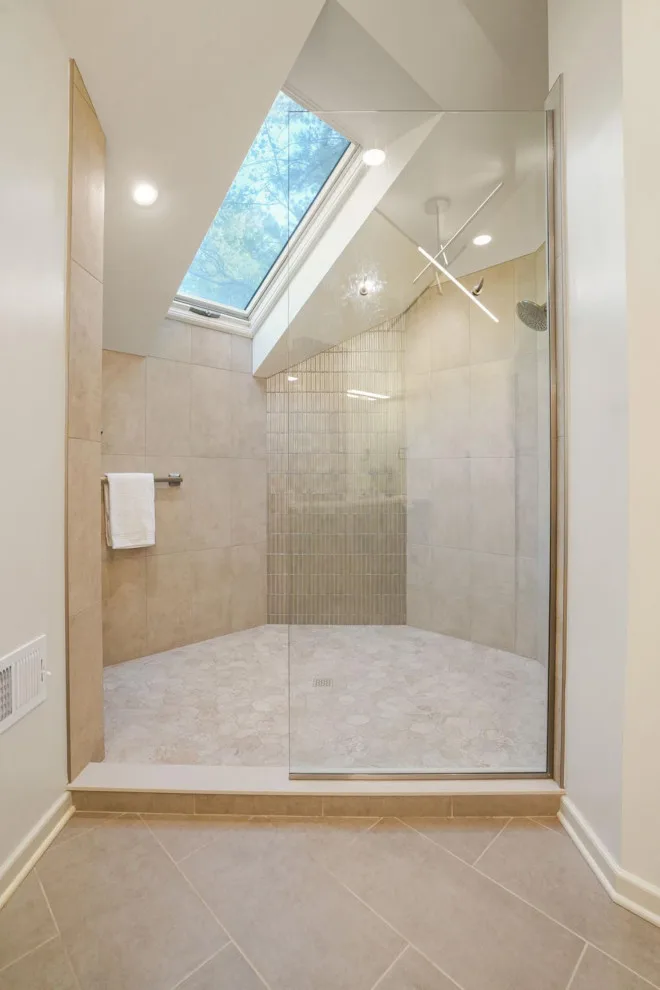 Modern Columbus Main Bathroom by Dave Fox Design Build Remodelers - Photo 2