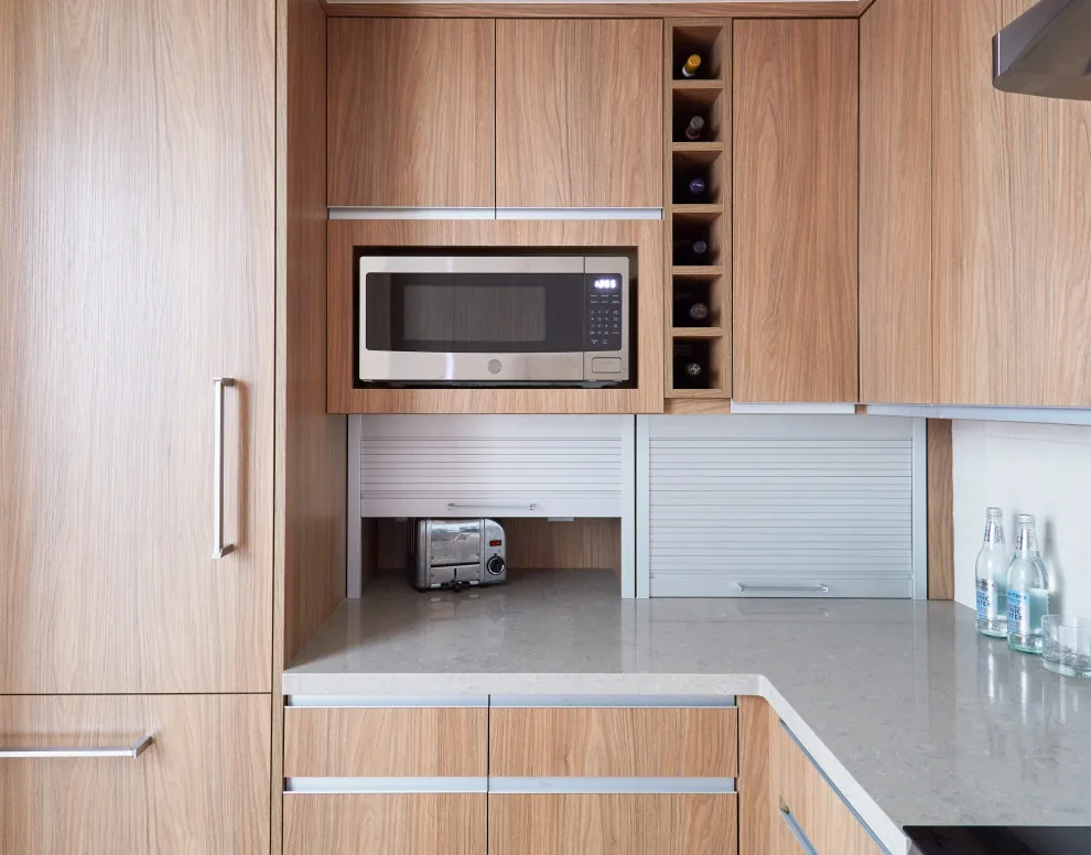 Modern East Bay Condo by Custom Kitchens By John Wilkins, Inc. - Photo 14