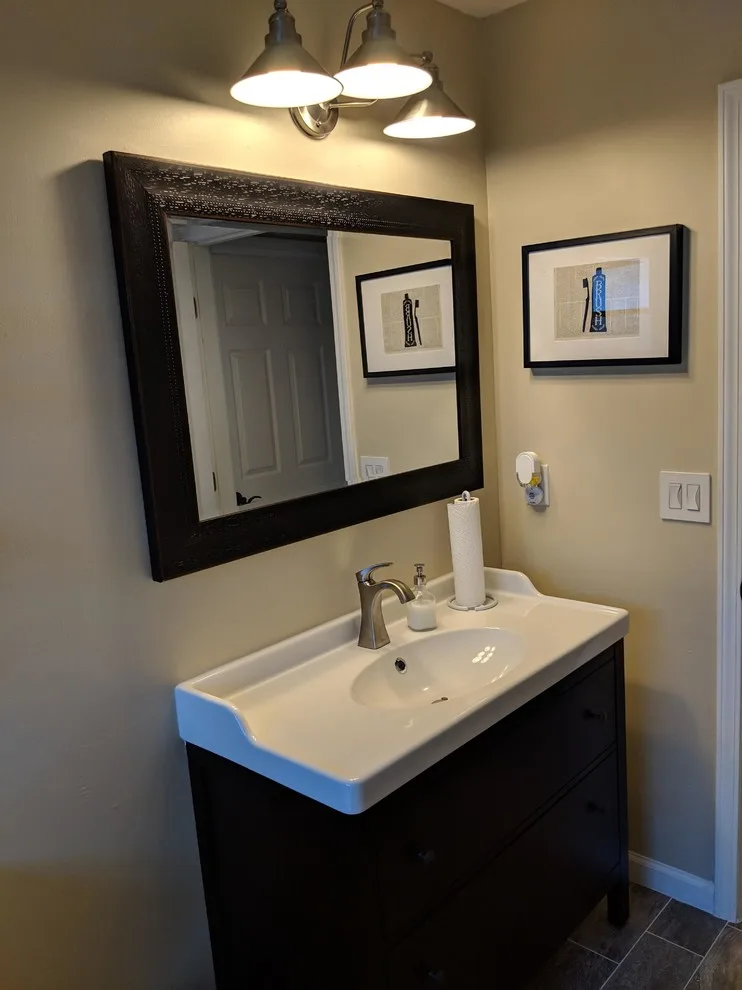 Modern Guest Bathroom Makeover by Rafael Inc - Photo 5