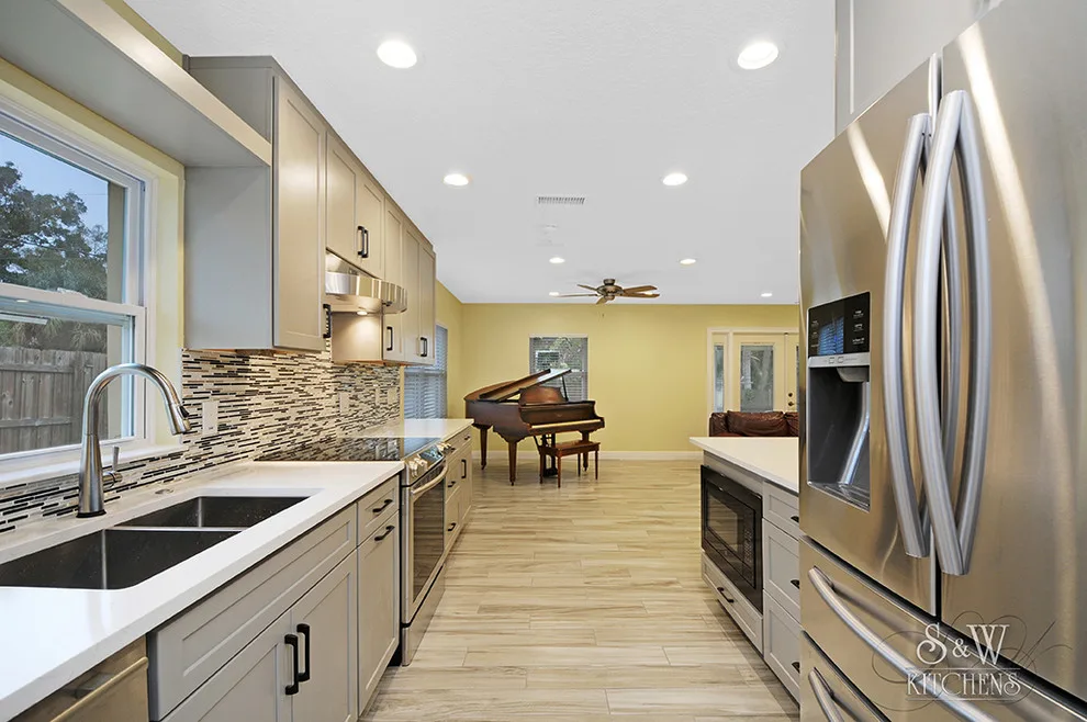modern kitchen and laundry renovation by Laura Scott - S & W Kitchens - Photo 3