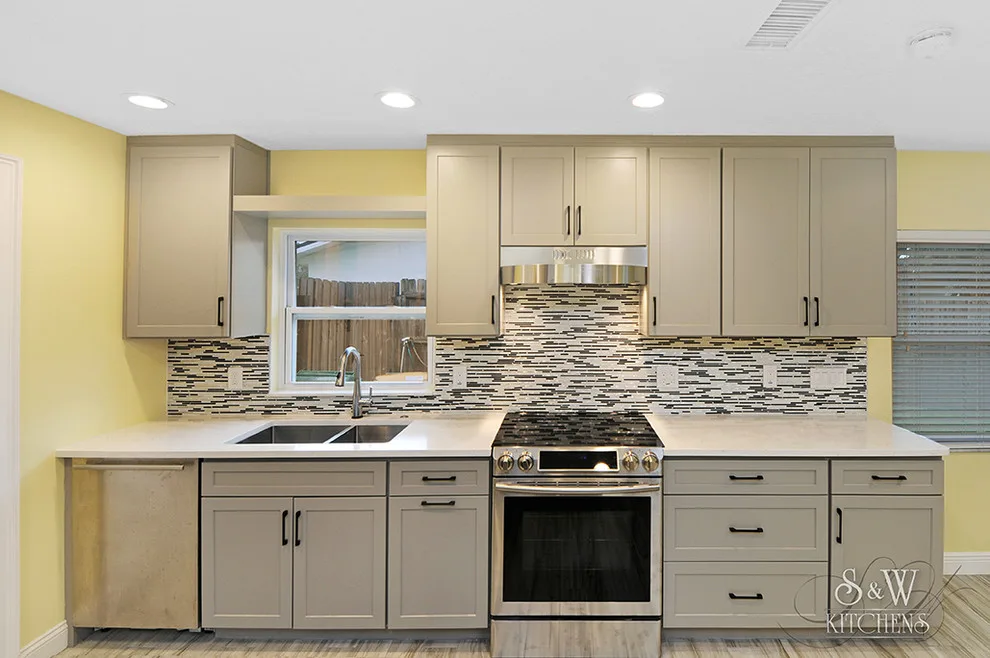 modern kitchen and laundry renovation by Laura Scott - S & W Kitchens - Photo 2