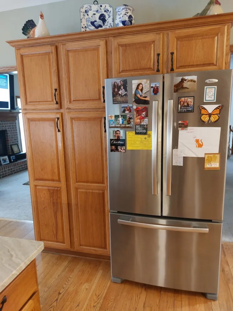 Modern Kitchen and Pantry Facelift in Eggshell by Kitchen Solvers Of Madison - Photo 3