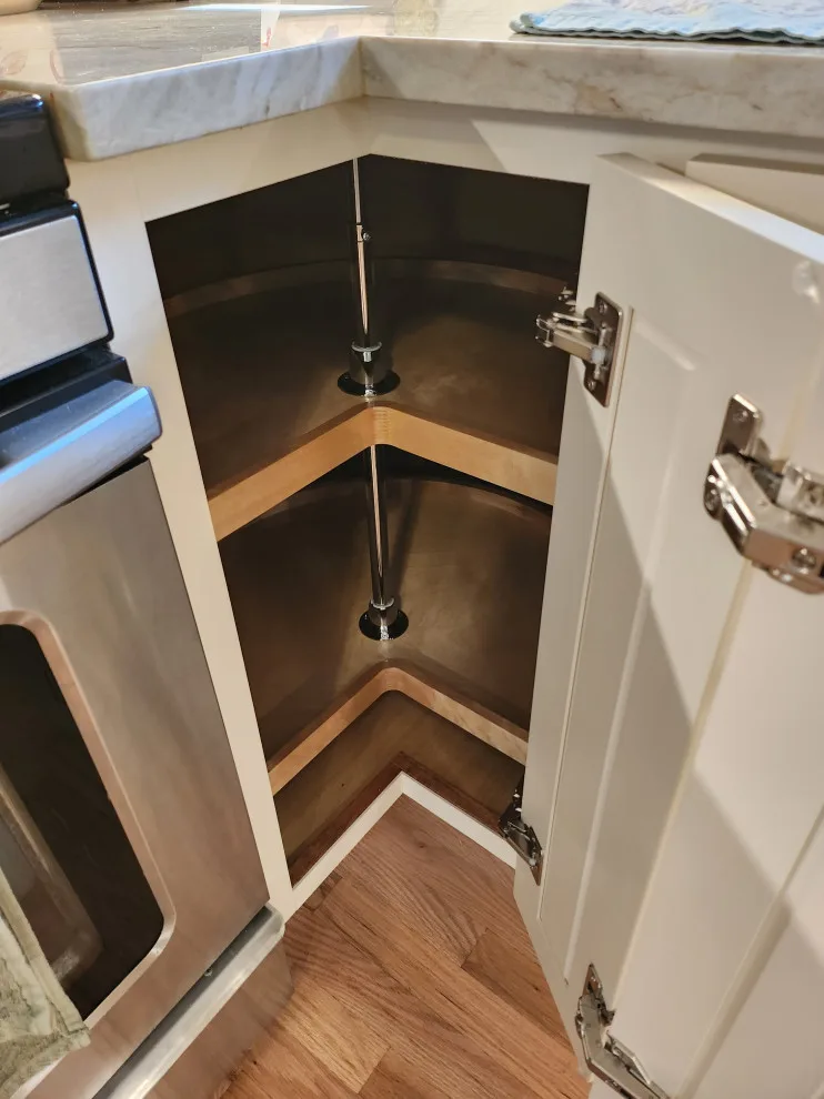 Modern Kitchen and Pantry Facelift in Eggshell by Kitchen Solvers Of Madison - Photo 9