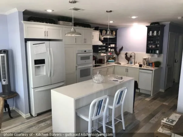 Modern Kitchen Renovation in Mission Door Design by Kitchen Solvers Of The Gulf Coast - Photo 2