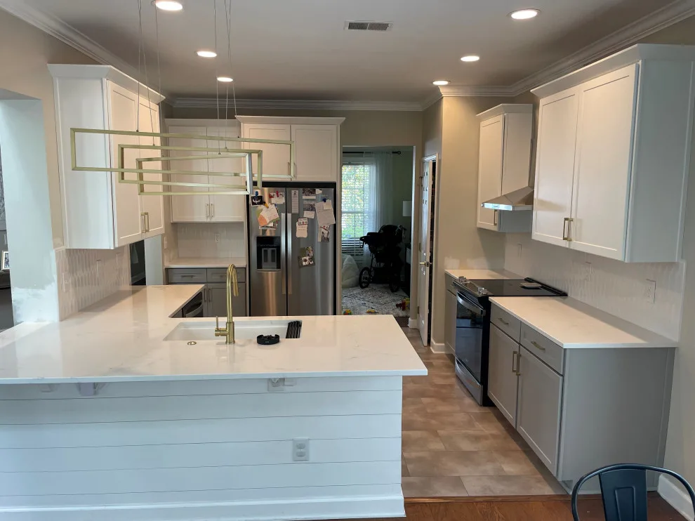 Modern Kitchen Renovation Featuring a Two-Tone Palette by Kitchen Solvers Of Charleston - Photo 2