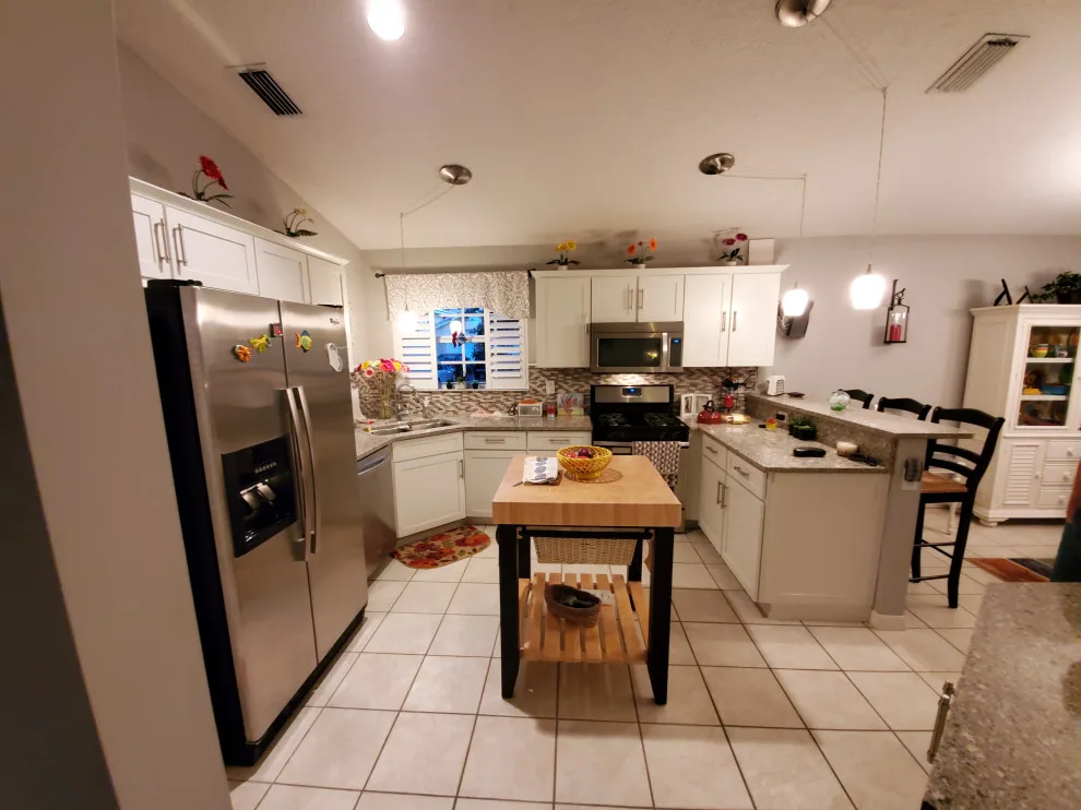 Modern Kitchen Renovation in Snow White by Kitchen Solvers Of Fort Lauderdale - Photo 2