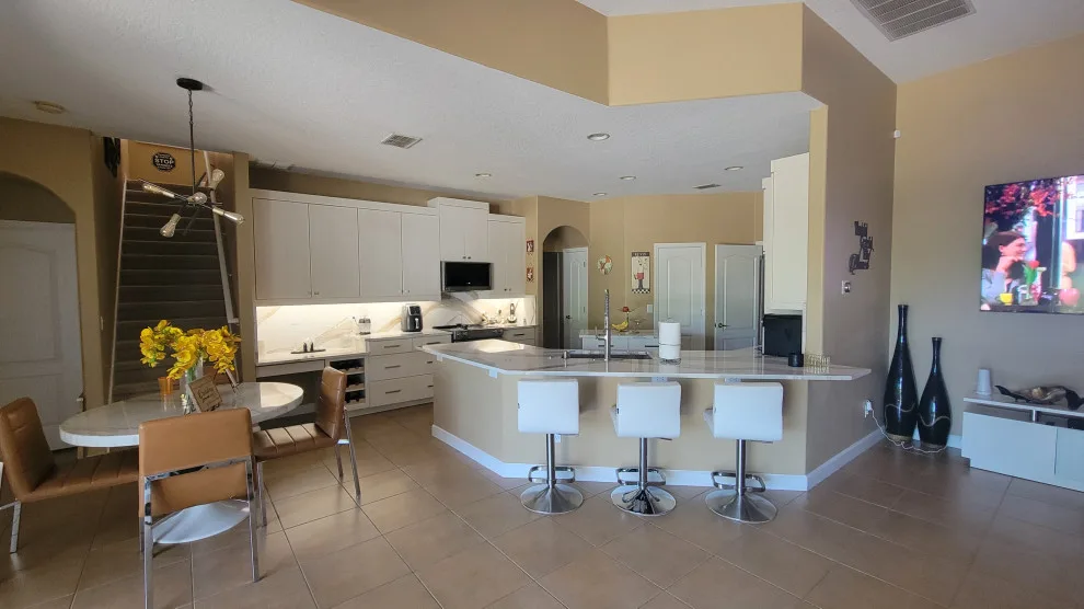 Modern Kitchen Renovation Featuring Cabinet Refacing by Kitchen Solvers Of Orlando - Photo 6
