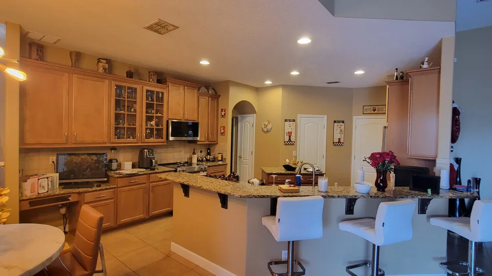 Modern Kitchen Renovation Featuring Cabinet Refacing by Kitchen Solvers Of Orlando - Photo 3