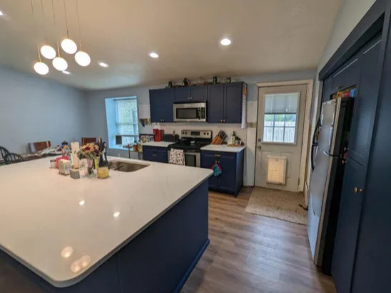 Modern Kitchen Renovation Featuring Kitchen Solvers Legacy Cabinets by Kitchen Solvers Of Oklahoma City - Photo 5