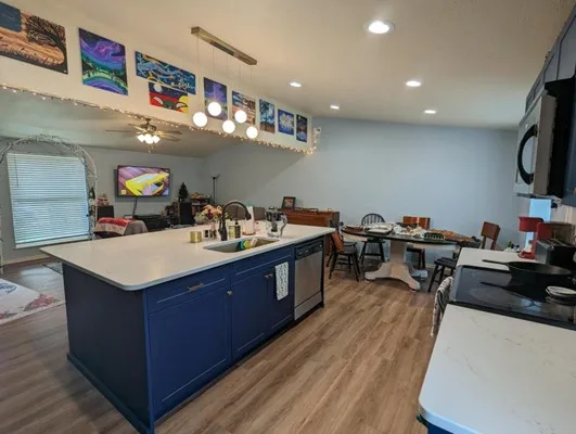 Modern Kitchen Renovation Featuring Kitchen Solvers Legacy Cabinets by Kitchen Solvers Of Oklahoma City - Photo 3