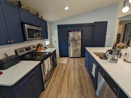 Modern Kitchen Renovation Featuring Kitchen Solvers Legacy Cabinets by Kitchen Solvers Of Oklahoma City - Photo 2