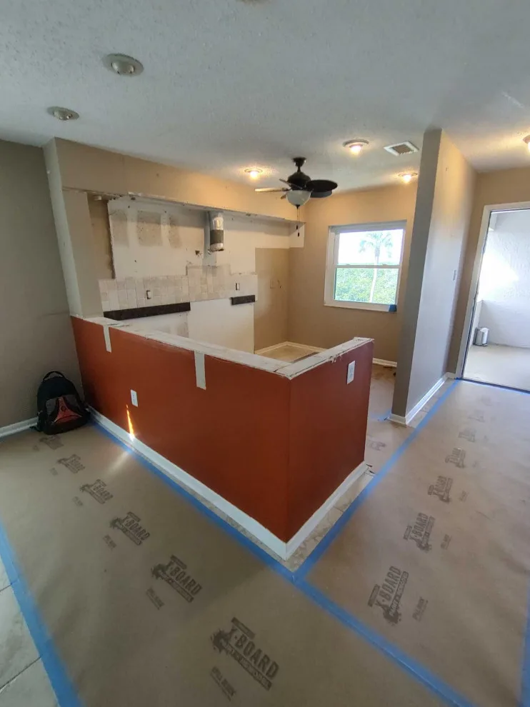 Modern Kitchen Renovation Featuring New Cabinets by Kitchen Solvers Of Orlando - Photo 7