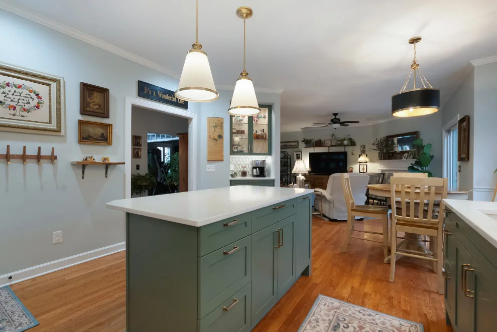 Modern Kitchen Renovation Featuring New Two-Tone Cabinets by Kitchen Solvers Of Spring Hill - Photo 31