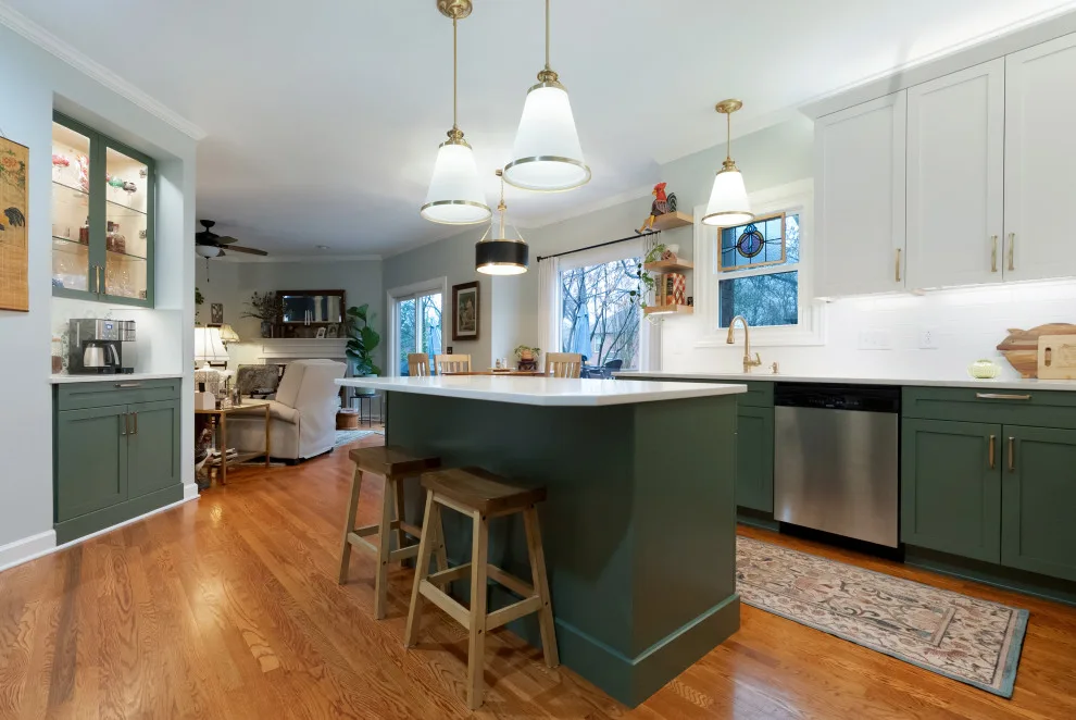 Modern Kitchen Renovation Featuring New Two-Tone Cabinets by Kitchen Solvers Of Spring Hill - Photo 38