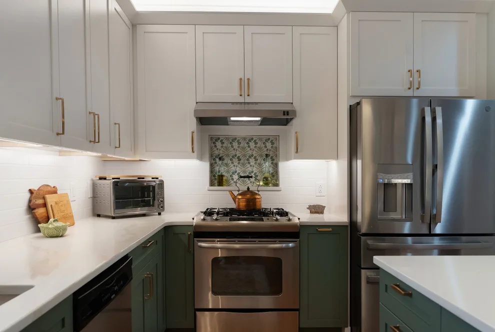 Modern Kitchen Renovation Featuring New Two-Tone Cabinets by Kitchen Solvers Of Spring Hill - Photo 18