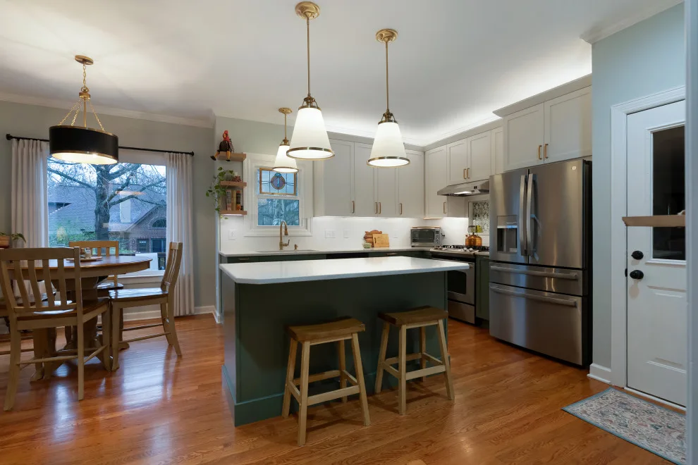 Modern Kitchen Renovation Featuring New Two-Tone Cabinets by Kitchen Solvers Of Spring Hill - Photo 5