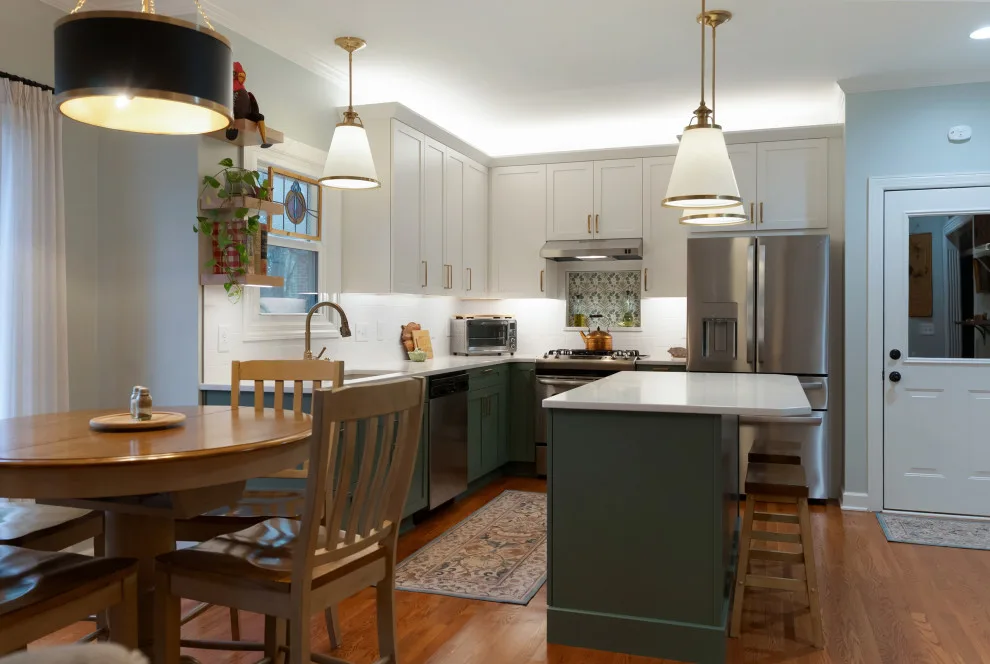Modern Kitchen Renovation Featuring New Two-Tone Cabinets by Kitchen Solvers Of Spring Hill - Photo 23