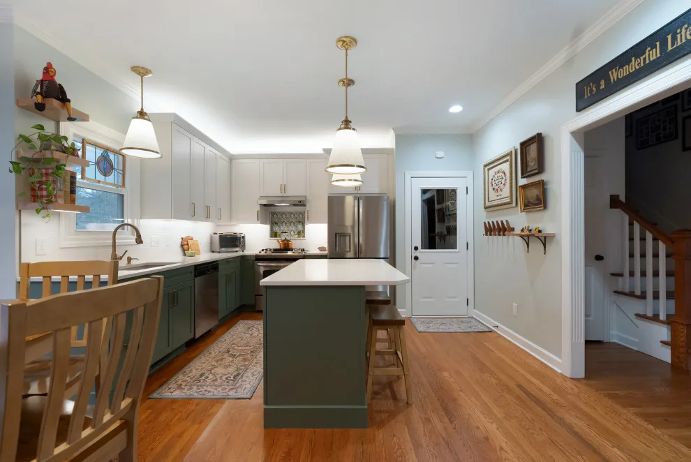 Modern Kitchen Renovation Featuring New Two-Tone Cabinets by Kitchen Solvers Of Spring Hill - Photo 29