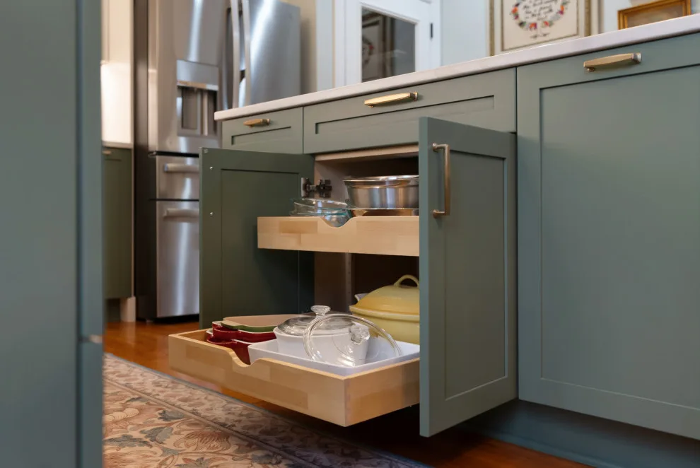 Modern Kitchen Renovation Featuring New Two-Tone Cabinets by Kitchen Solvers Of Spring Hill - Photo 12
