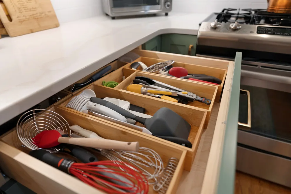 Modern Kitchen Renovation Featuring New Two-Tone Cabinets by Kitchen Solvers Of Spring Hill - Photo 30