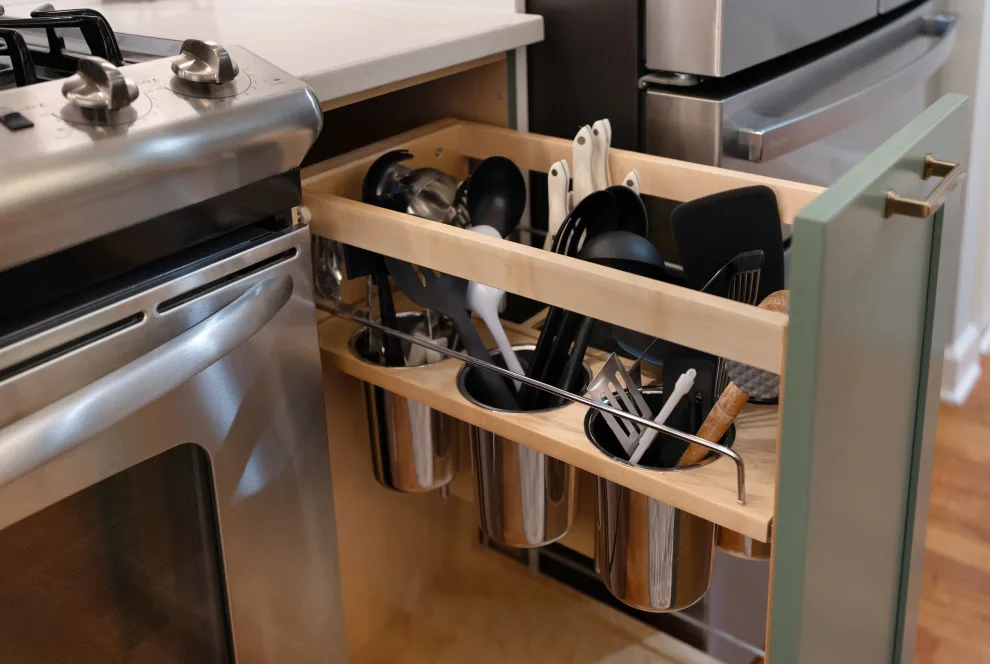 Modern Kitchen Renovation Featuring New Two-Tone Cabinets by Kitchen Solvers Of Spring Hill - Photo 36