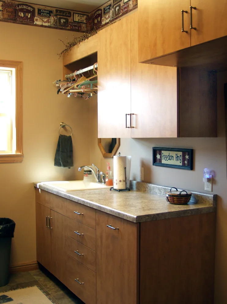 Handcrafted Hickory Kitchen with Custom Island by Featherstone Cabinetry & Design - Photo 4