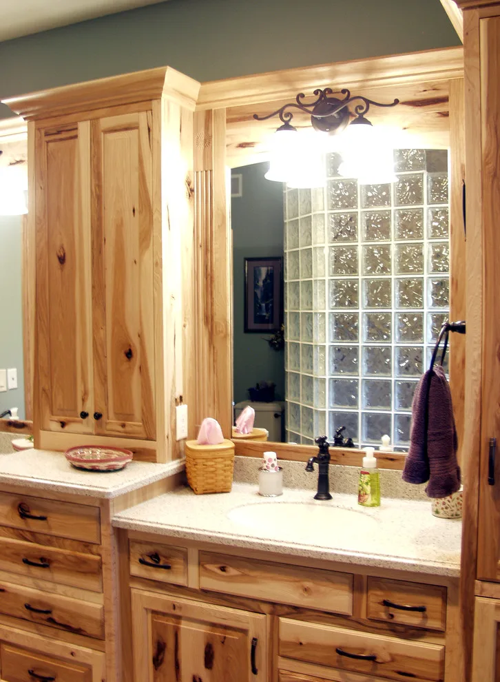 Handcrafted Hickory Kitchen with Custom Island by Featherstone Cabinetry & Design - Photo 7