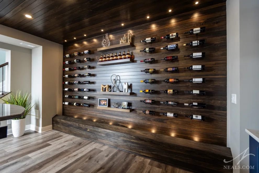 Modern Basement Bar in Mason by Neal's Design Remodel - Photo 15