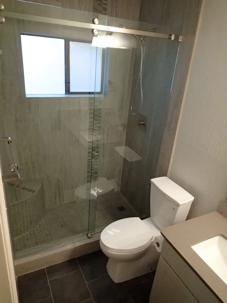 Modern Austin Master Bathroom Renovation by Round Rock Restoration - Photo 3