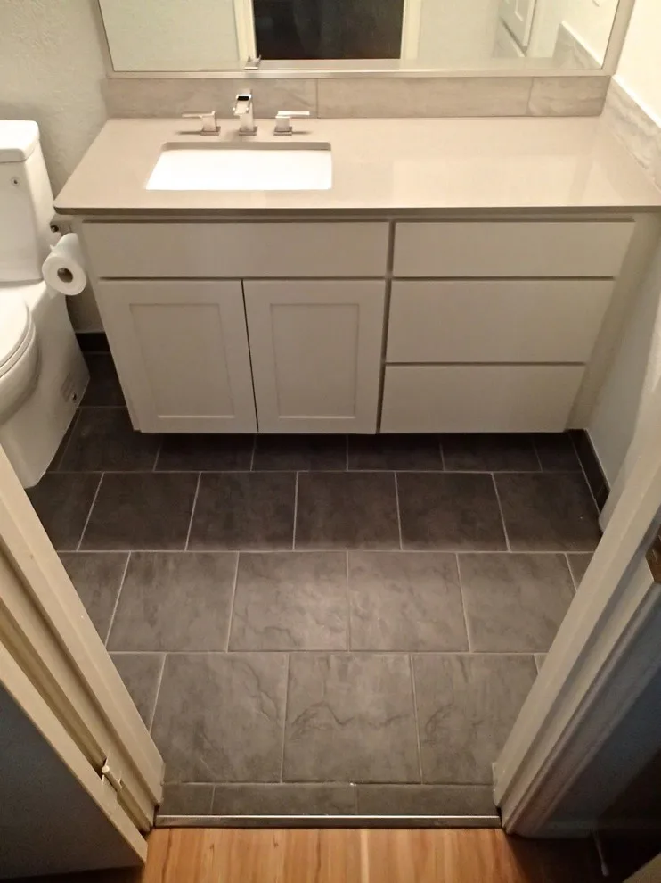 Modern Austin Master Bathroom Renovation by Round Rock Restoration - Photo 2
