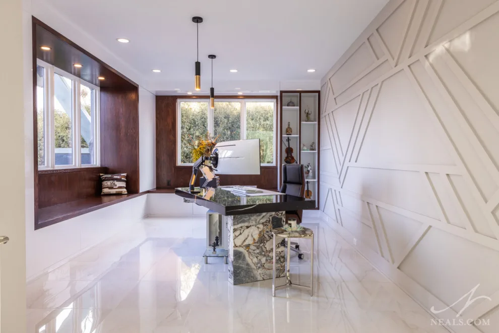 Modern Workplace in Springboro by Neal's Design Remodel - Photo 6