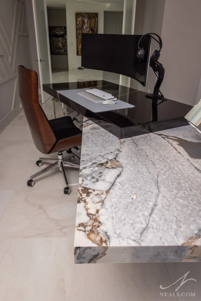 Modern Workplace in Springboro by Neal's Design Remodel - Photo 9