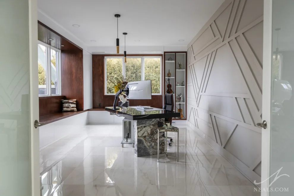 Modern Workplace in Springboro by Neal's Design Remodel - Photo 5