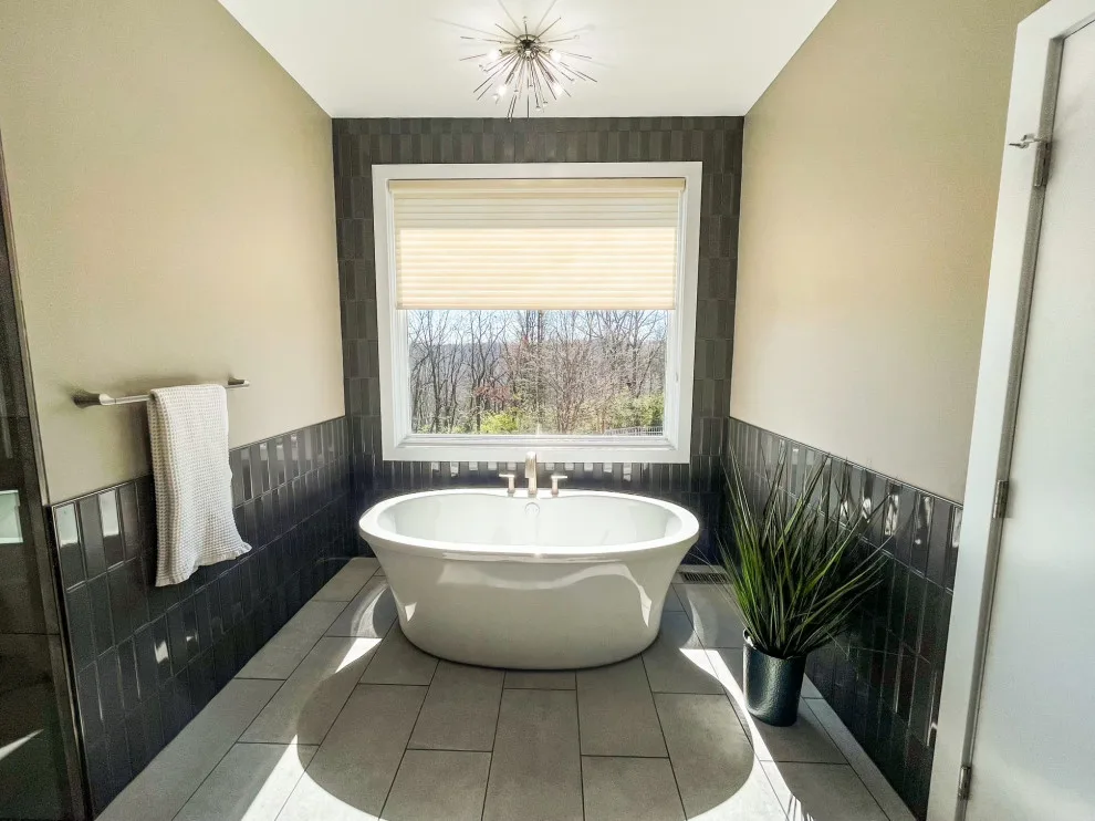 Modern Elegant Bathroom Makeover by Tmc Construction Services INC - Photo 7