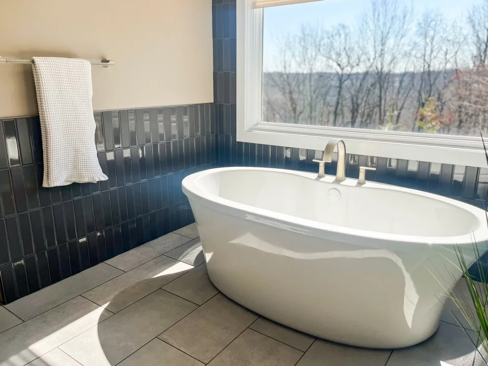 Modern Elegant Bathroom Makeover by Tmc Construction Services INC - Photo 5