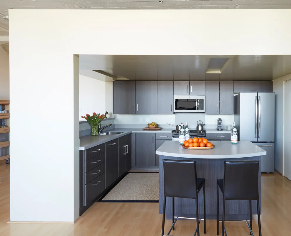 Modern Emeryville Kitchen Condo by Custom Kitchens By John Wilkins, Inc. - Photo 10