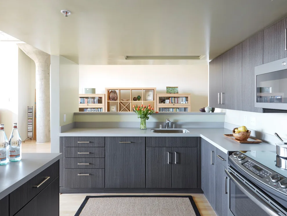 Modern Emeryville Kitchen Condo by Custom Kitchens By John Wilkins, Inc. - Photo 11