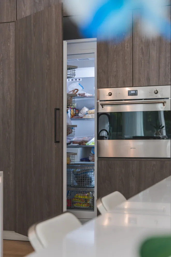 Modern White and Grey Kitchen Concept in McLean VA by UCS Kitchen Design - Photo 9