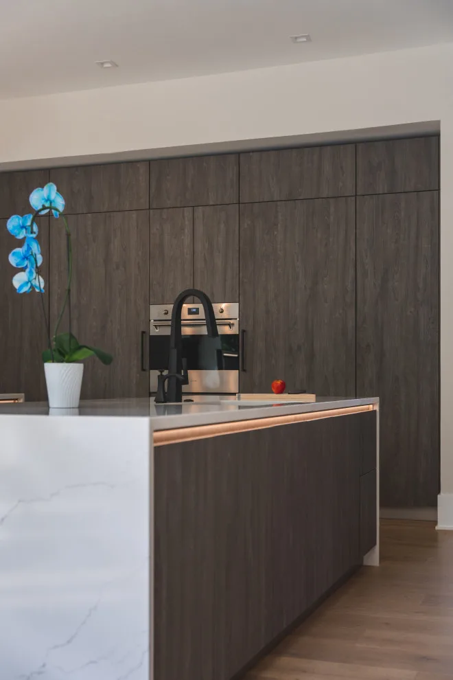Modern White and Grey Kitchen Concept in McLean VA by UCS Kitchen Design - Photo 2