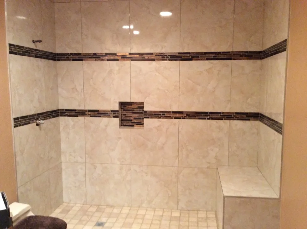 shower conversion from tub by Amos Tile LV - Photo 2