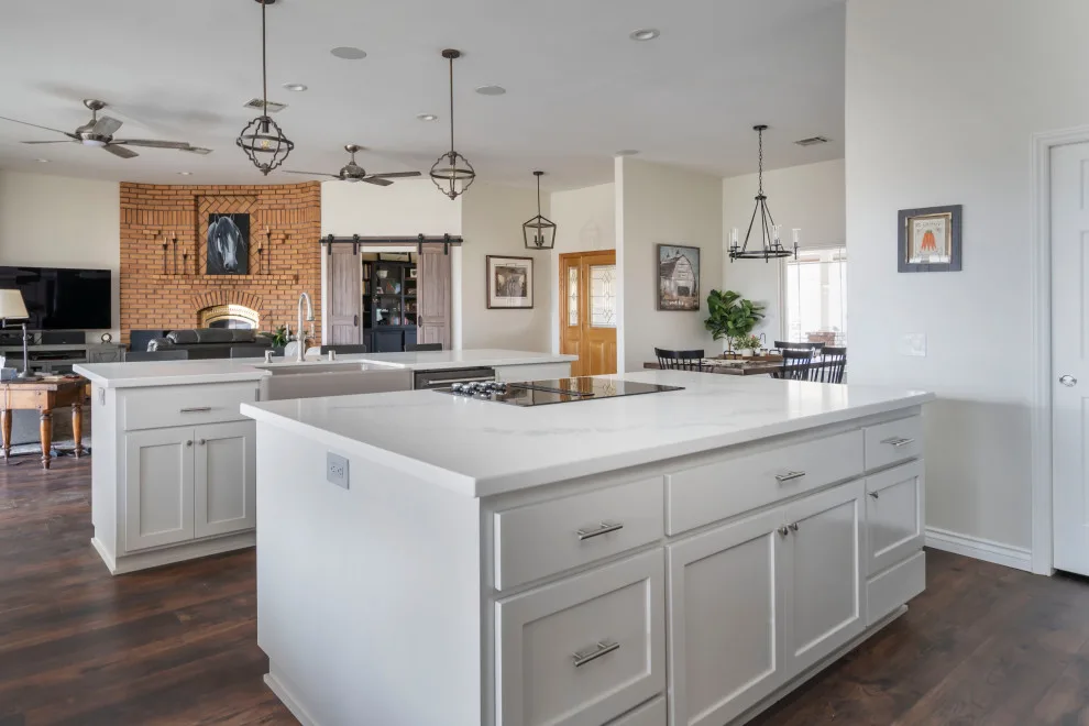 Enhanced Storage and Seating in the Expansive Leona Valley Kitchen by Lenton Company, Inc. - Photo 13
