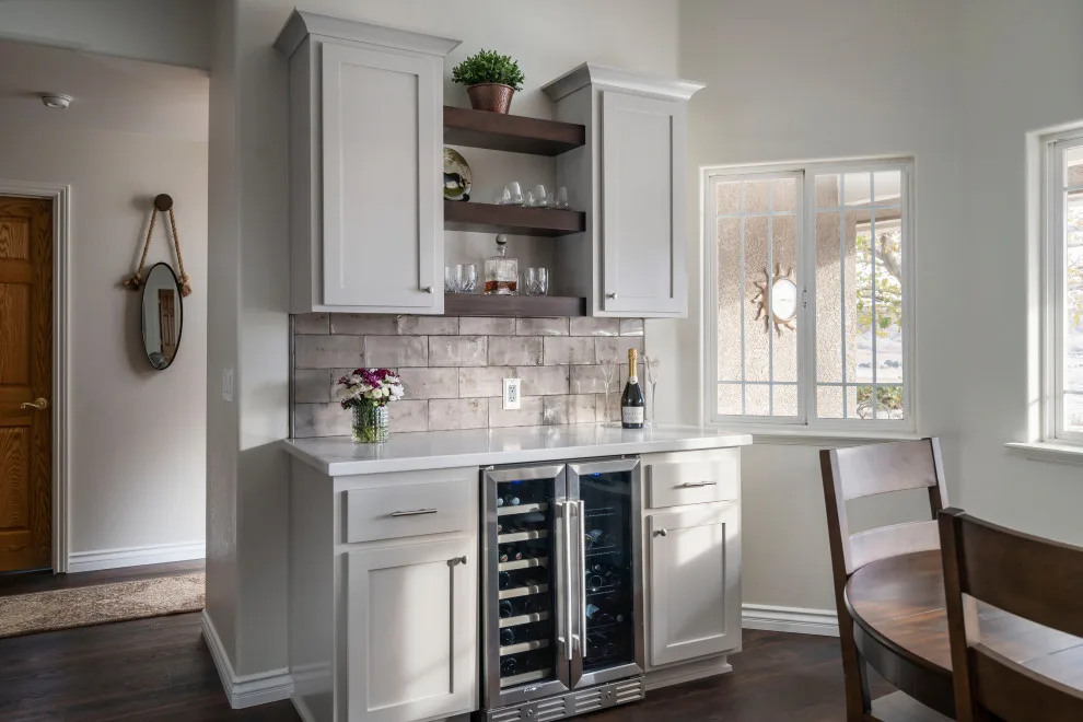Enhanced Storage and Seating in the Expansive Leona Valley Kitchen by Lenton Company, Inc. - Photo 12