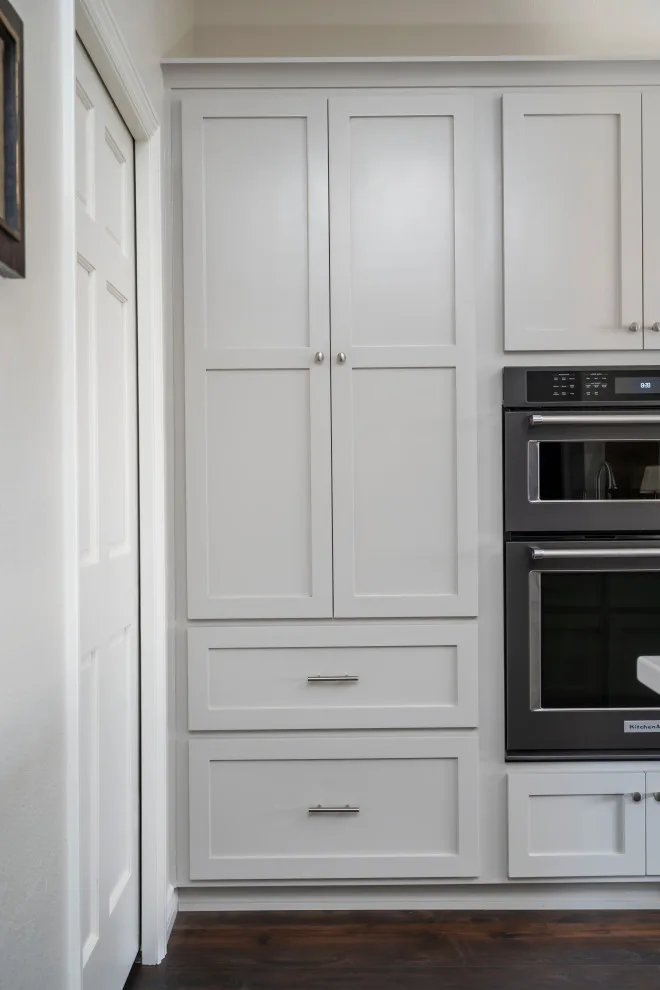 Enhanced Storage and Seating in the Expansive Leona Valley Kitchen by Lenton Company, Inc. - Photo 15